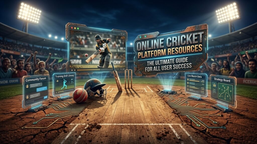 A Guide to Online Cricket Platform Resources for New Users